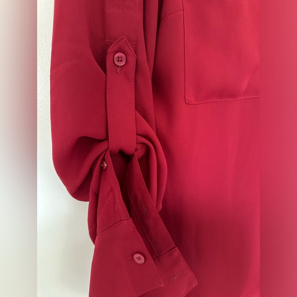 Express red portofino shirt size small - Picture 2 of 4